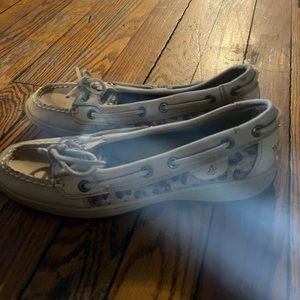 Sperry Top-sider cheetah print shoes